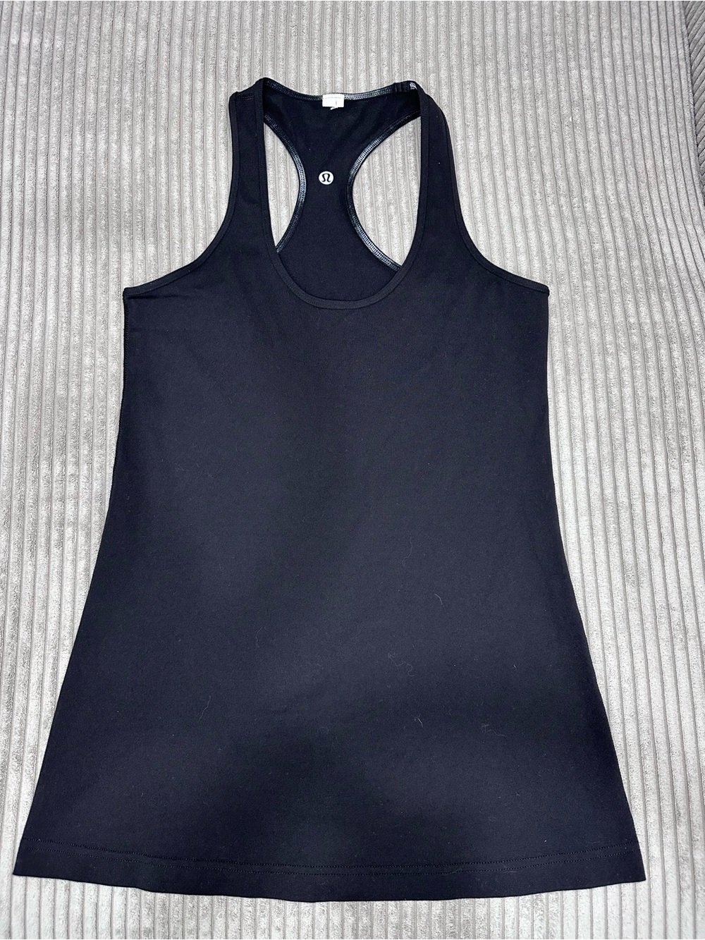 lululemon athletica Black Racerback Tank